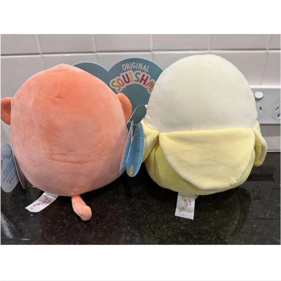 Squishmallows 8” Perfect Pairs - Elton Monkey & Junie Banana - US‎ EXCLUSIVE - Picture 4 of 10